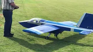 Giant RC-Shockjet 3 Meter ||Jetcentral 110N|| Turbine // FMK-Sickte Braunschweig