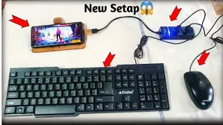 How to connect keyboard and mouse to play PC like gameplay on mobile @AkbarTechBar