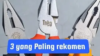 3 Tang Kombinasi favorite saya Tekiro, Toho, Ingco (8 inch) #pliers #handtool