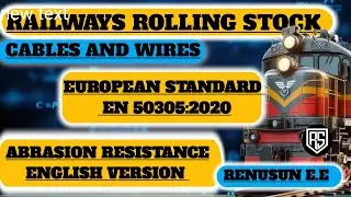 EN 50305 Abrasion Resistance Test Step by Step Explained | Railway Rolling Stock Cable Testing.