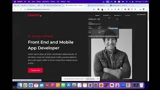 Dark Landing Page Design Using Elementor