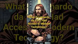 What If Leonardo da Vinci Had Access to Modern Technology? #whatif #comics #leonardodavinci