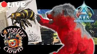 Of Bears and Bees! Let @SixBadges learn it! #ark #arklivestream #arkbossfight