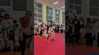 Her Kick Packs a Punch! 🥊 #karate #taekwondo #mma #mmafighter #fitnessmotivation #gymmotivation