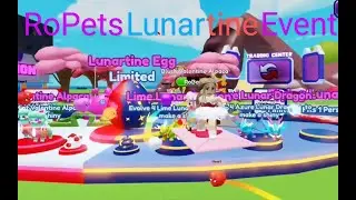 RoPets Lunartine Event Update! Hatching 4 New Eggs & Getting New Envelope Vehicle!