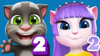 Police Vs Angela | My Talking Tom 2 Vs My Talking Angela 2