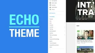 Echo - PHP Melody Theme (Early Preview)