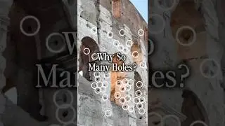 Почему Колизей полон дыр 🏛️