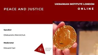 Peace and Justice | Nobel Peace Prize winner Oleksandra Matviichuk