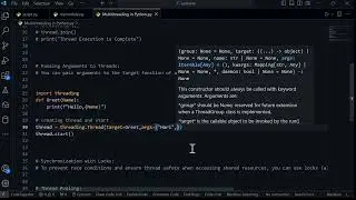 Multithreading in Python