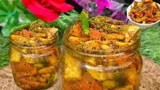 बिना धूप दिखाएं 5 मिनट में गाजर मूली मिर्च का टेस्टी चटपटा अचार रेसिपी instant mix Achar recipe