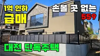 1억 인하 급매물! 손해 보고 팔기에는 아까운 준신축급 대전 단독주택 매매 - 백문부동산 문소장