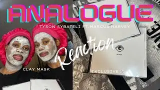 Tyson Sybateli ft. Marcus Harvey : Analogue REACTION while applying Clay Mask|The Shasha Twins