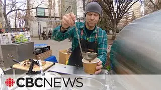 He created a pay-it-forward mobile kitchen to help his community.