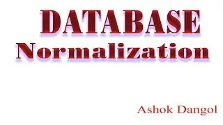 Basic Concept of Database Normalization