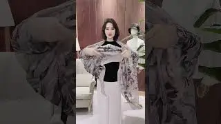 How to Tie a Silk Scarf? | SUNXZZ 100% Pure Mulberry Silk