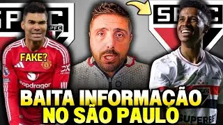 EXCLUSIVO🚨NICOLA REVELA TUDO E VERDADE VEM ATONA | NOT&Iacute;CIAS SOBRE CASEMIRO E BASTIDORES DO S&Atilde;O PAULO