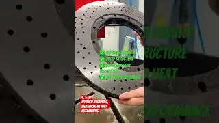 Redisc Carbon Ceramic Discs refurbishment / resurfacing. The process unique in the world #new