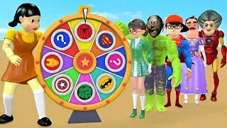 Scary Teacher 3D Evil Mermaid Dress Up Win or Fail Challenge!