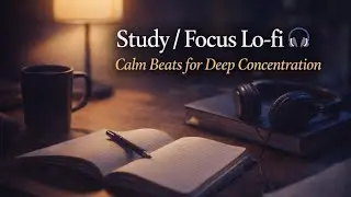 Study / Focus Lo-fi 📚🎧 | Calm Beats for Deep Concentration