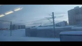 Поездка на ЭТ2М-131 от ст. Мосскльмаш до ст. Останкино