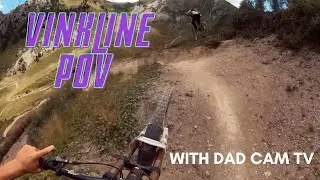 Vink Line POV in Chatel Bikepark with DadCamTV