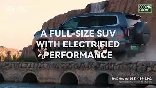 BAIC Philippines | BAIC B60e rEV Beaumont - First Full-size Electric SUV