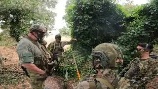 Treino airsoft com minha equipa Airsoft 13/7/2025