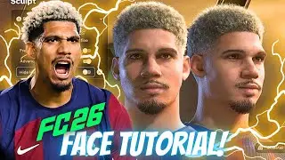 EA SPORTS FC26 - How to create RONALD ARAUJO
