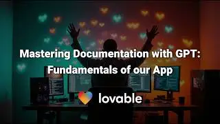 Chapter 2:  Mastering Documentation with GPT - Fundamentals of our App  | Lovable.dev Course