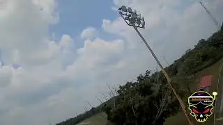 Belajar jalan mundur fc kiss f7 dan caddx turtle v2