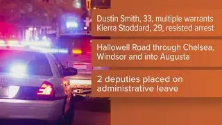 Two arrested Chelsea following pursuit through Kennebec County