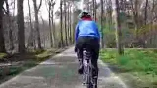 Fietsen met fotostatief