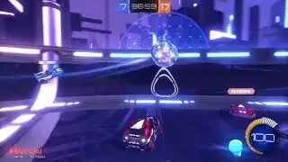 Rocket League drop shot fun 