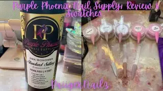 PURPLE PHOENIX NAIL SUPPLY! IS THE MONOMER REALLY ODORLESS?