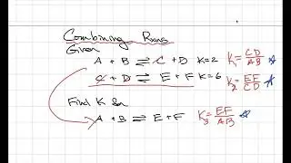 Manipulating Rxn and K, Multiple Equilibria