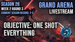 Road back to top 100 - 3v3 Grand Arena Live! - SWGoH Livestream