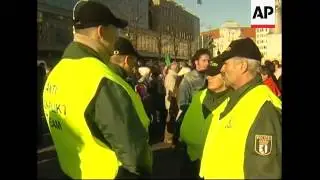 German-based Kurds protest against Turkish military activity on NIraq border