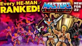 Ranking ALL 18 Masters Of The Universe Origins He-Man Figure Releases!