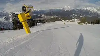 Seefeld Rosshütte NonStop Joch und Familienabfahrt Langer Schatten Speedabfahrt 2016 03 29