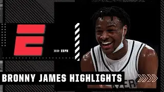 Bronny James scores 19 PTS in Sierra Canyon&rsquo;s win over LeBron&rsquo;s St. Vincent-St. Mary