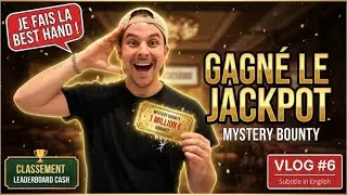 JACKPOT BEST HAND ! 💰 JE GAGNE MON TICKET 1 MILLION &euro; ! Vlog #6