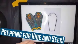Making fussy cutting templates for Hide and Seek Quilt BOM, EPP, English paper piecing