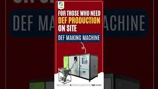 Take Control of Your DEF Supply | DEF Making Machine | Adblue | Adblue Making Machine
