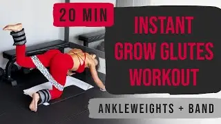 20 Min Extra Glute Growth Workout 🍑 | Instant Booty Pump & Lift at Home
