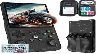 R36MAX Upgraded Retro Gaming Console 4.0 inch IPS Screen Linux System with Professional