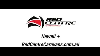 2024 Red Centre Newell + off-road caravan