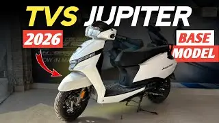 New 2026 TVS Jupiter 110 Base Model Detailed Review | Price, Mileage, Comfort | Worth Buying?