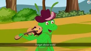 The Ant and the Grasshopper || Chapter-6 || English Reader-4 || Class-4