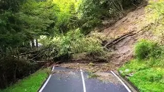 France and Italy have been severely affected by floods and landslides